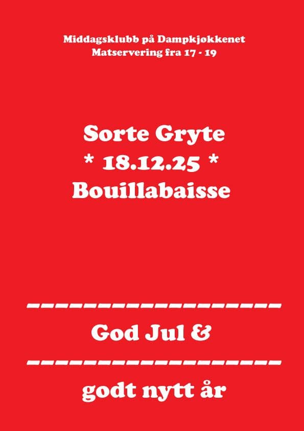 Sorte Gryte Bouillabaisse