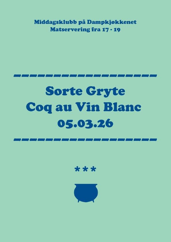 Sorte Gryte Coq au Vin Blanc